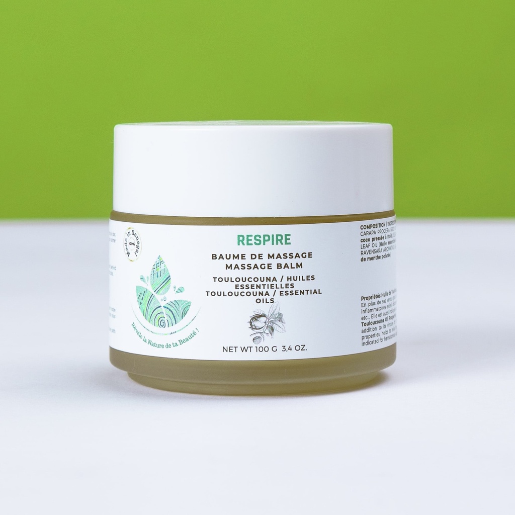 Adult cough massage balm