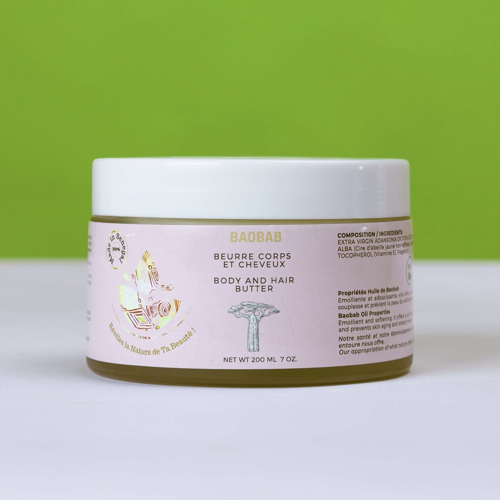 Beurre de baobab 200ml