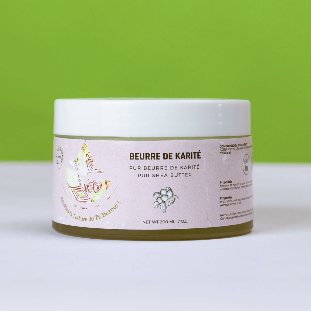 Beurre de Karité Bio 200ml