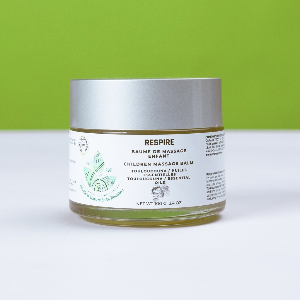 kids cough massage balm