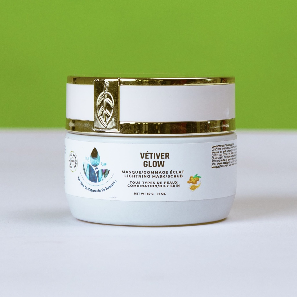 [MGVGl] Masque/Gommage Vétiver Glow
